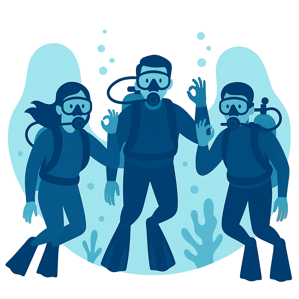 Gemeinschaft von Tauchern - TUU Vereinsmitglieder